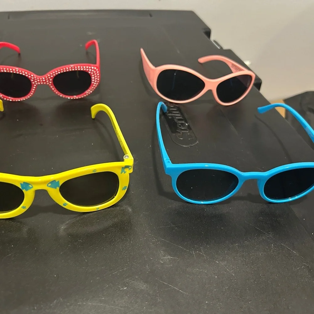 Colorful Kids' Sunglasses Set